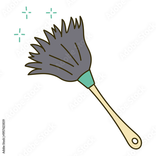Housekeeping feather duster