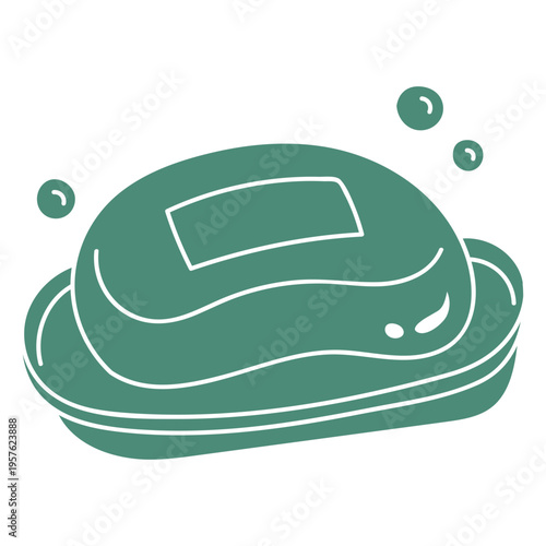 Housekeeping soap bar icon