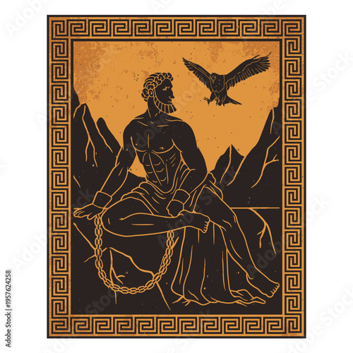 Prometheus and the eagle