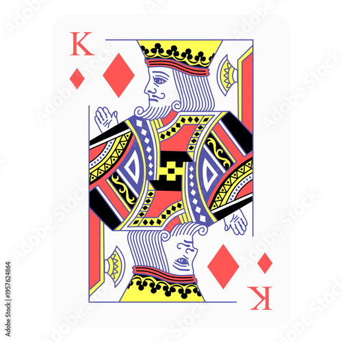 King of Diamonds deck card