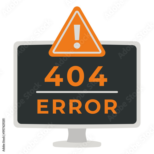 404 error on a computer screen