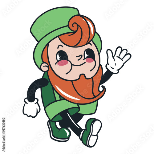 St patrick's day leprechaun