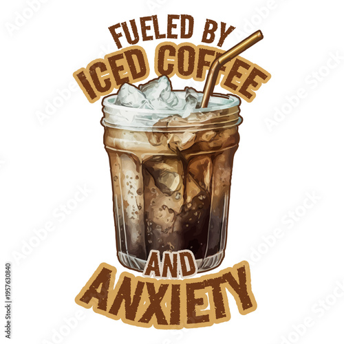 Fueled by iced coffee and anxiety