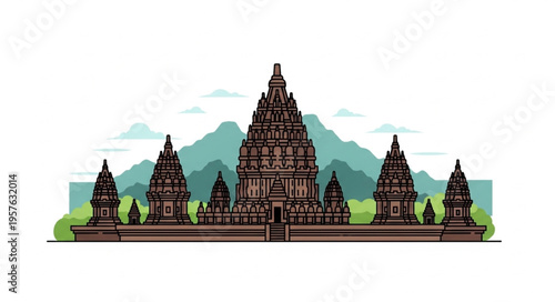 Prambanan Temple - A Majestic Architectural Marvel in Indonesia.