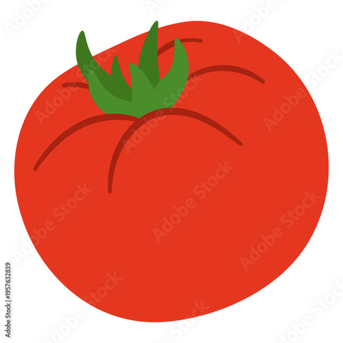 Red tomato design
