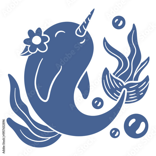 Cute dolphin design