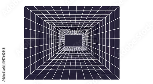 Abstract geometric compositions featuring sculptures shapes