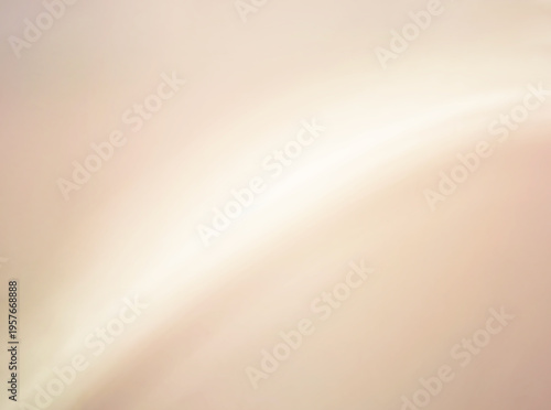 Arc shaped circle of light visible through the lens