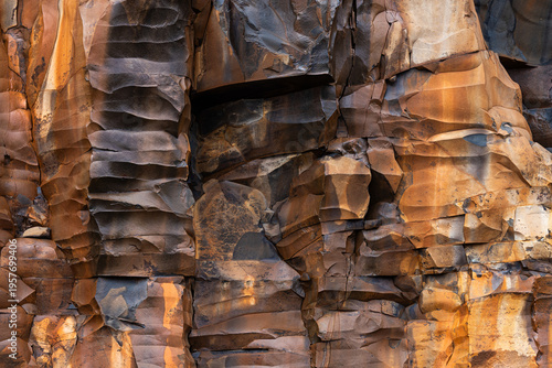 Rock formation in Madeira Portugal