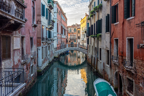 Venice canals and architecture, Italy