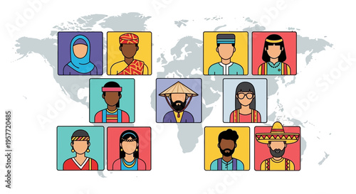 International conference call features diverse people from around the globe