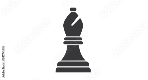 Black Chess Piece King Closeup.