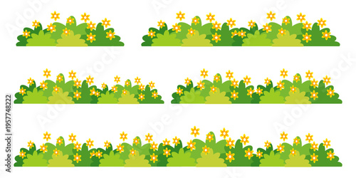 green grass illustration, sustainable grass nature, grass design in flat style	
