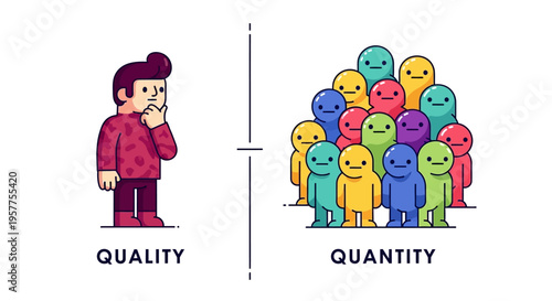 Quality Versus Quantity Choosing the Right Approach for Success