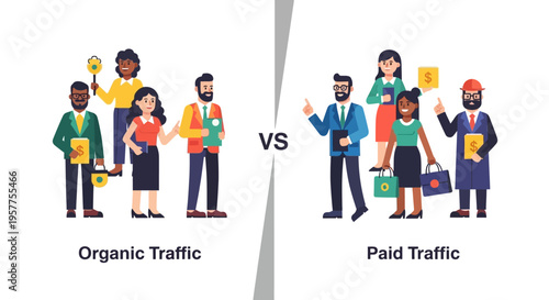 Organic Versus Paid Traffic A Comprehensive Comparison for Digital Marketing Success