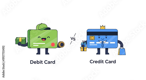 Debit Card Versus Credit Card A Clear Comparison of Financial Tools for Everyday Transactions and Spending