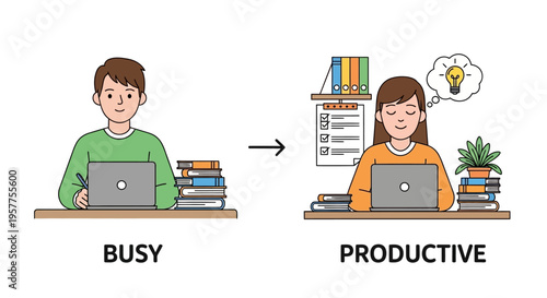 From Busy To Productive The Difference Between Activity and Achievement