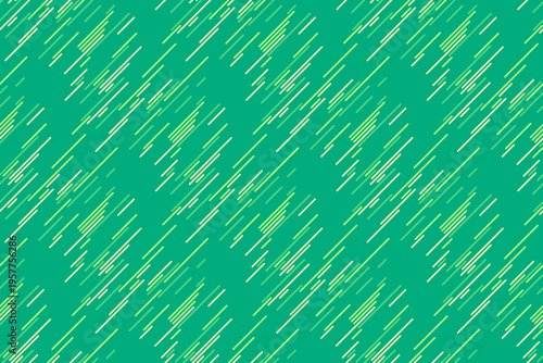 Dynamic abstract background with diagonal lines in vibrant green and lime shades.  Perfect for website banners, social media, presentations, or textile design.