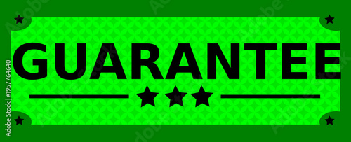 guarantee banner