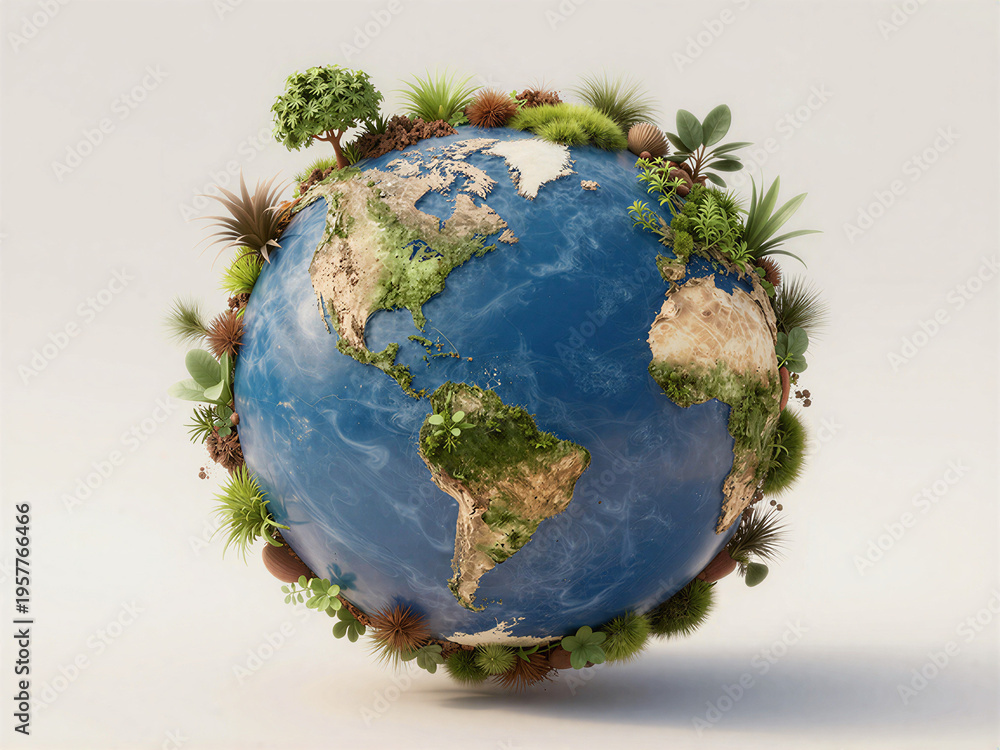 Fototapeta premium Living garden planet