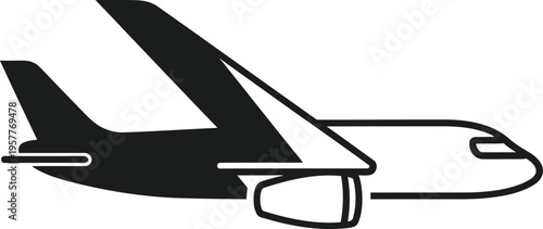 Airplane vector illustration Vector