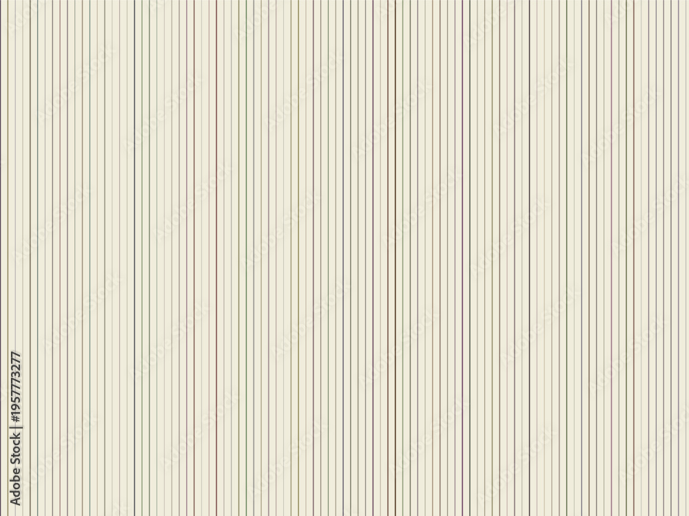 Obraz premium An elegant pale beige background showcases a repeating pattern of thin vertical lines.