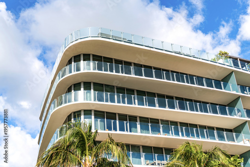 Historic District. Art deco architectural detail. Art Deco. Modern building of Miami beach. Ocean drive. Miami South Beach in Ocean Drive. Art Deco building architecture. Architectural building