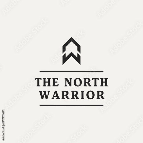The North Warrior logo featuring a stylized arrow-like symbol above the brand name.