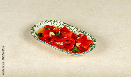 roasted red pepper salad
