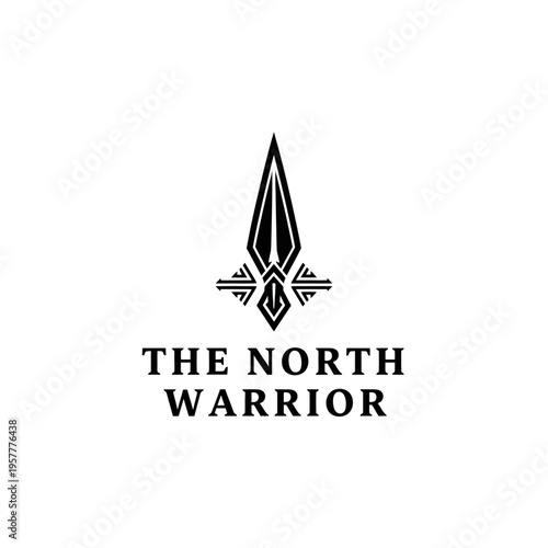 The North Warrior logo featuring a stylized sword emblem above the text 'THE NORTH WARRIOR' in bold, uppercase letters.