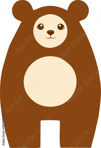 Modern professional grizzly bear logo for a sport team
Bear head outline silhouette cut out vector sticker with Simple Geometric Design of Bear Head and Bear head mascot vector for emblem design Masco