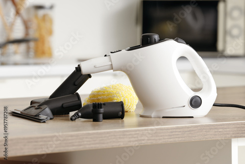 Steam cleaner with differen...