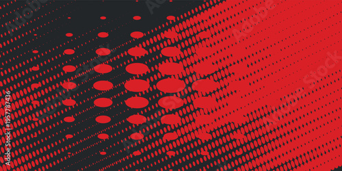Background, contrast red and black color abstract template for business design. Technology style. You can use it for advertising, sports posters, templates, business presentations. Vector illustration