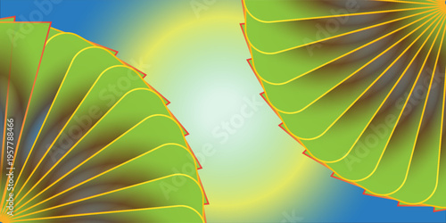 Comic background. Pop art texture. Starburst cartoon style. Anime design with explosion effect for print. Fun dot pattern. Blue backdrop with halftone gradient.