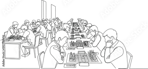 business meeting, people gathered around table