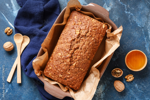 Baking tray with delicious ...