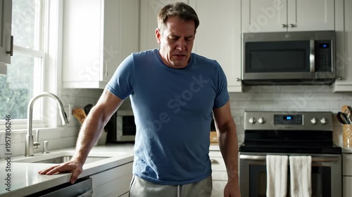 male lower back pain	
