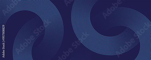 abstract dark background with glowing colorful lines technology. vector illustration