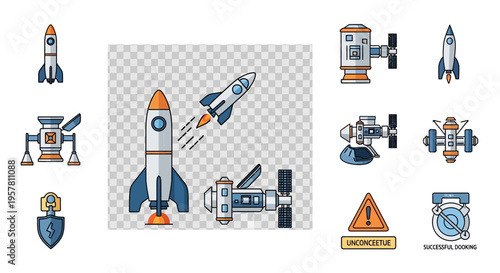 Rocket Ship Space Exploration Vehicle.