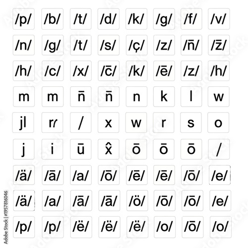 Keyboard with foreign language characters.