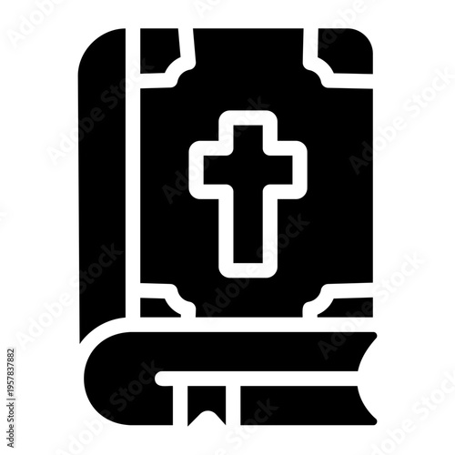 Holy book Solid icon