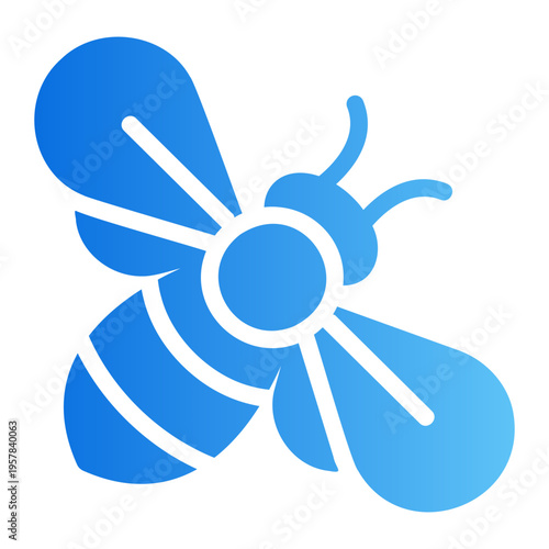 Bee Line Gradient Icon
