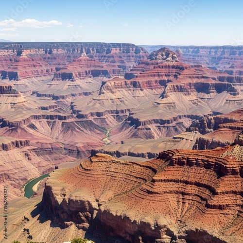 Majestic Grand Canyon Awe Inspiring Geological Wonder Of Nature Arizona USA