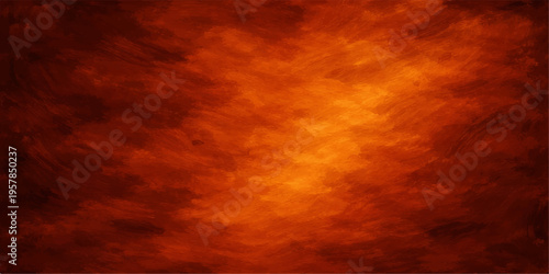 Abstract red fire background with glowing sunset clouds and dramatic light texture