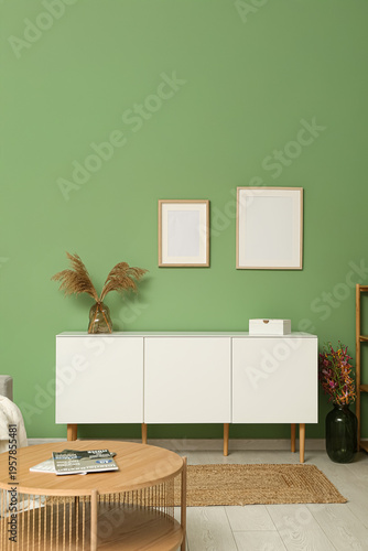 Interior of stylish living ...