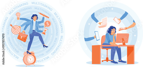 The dual realities of modern multitasking and its impact on productivity and well-being