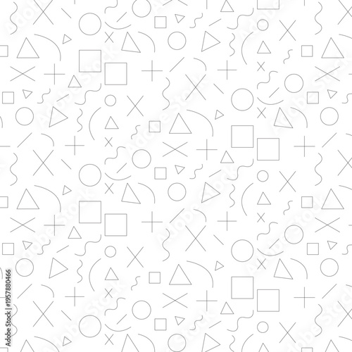 eamless Geometric Shapes Pattern Background