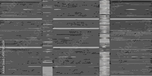 Abstract grayscale pattern with horizontal lines and scattered dots
