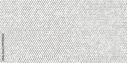 Detailed close up of a textured light gray woven fabric background