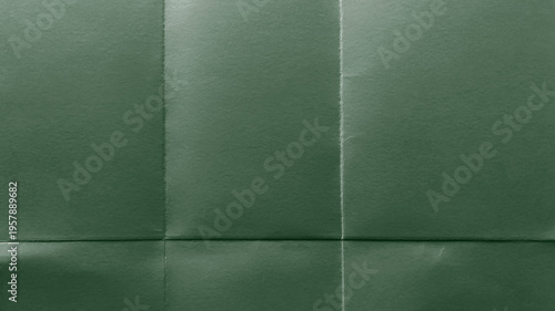 Tableau sur toile Textured green folded paper desktop wallpaper
